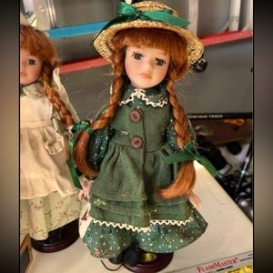Anne of Green Gables Porcelain Collectible Doll